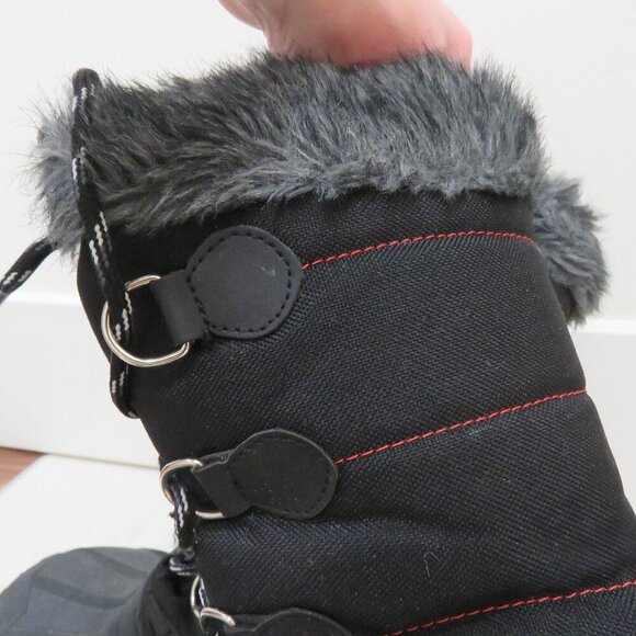 PAJAR Olga Winter Snow Duck Boots in Black Gorpcore Outdoor - Size US 6 - Picture 10 of 16